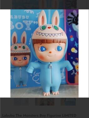 Labubu “Boy” popmart How2work collab - in box sealed!